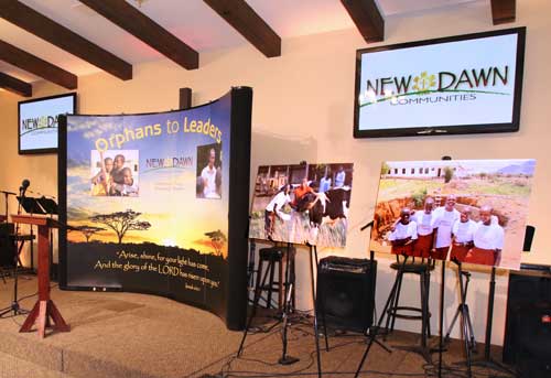 The Stage for the event